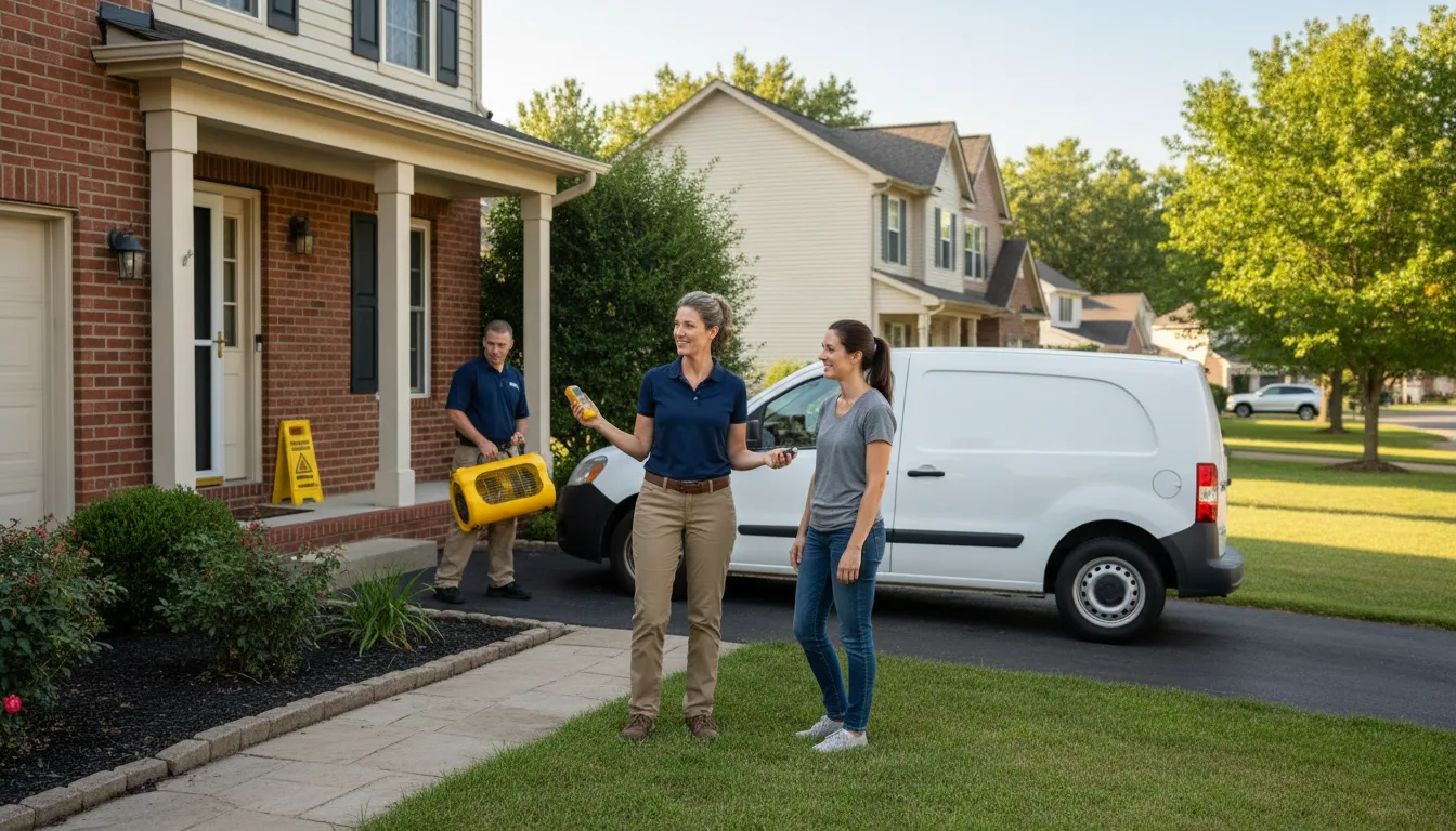 Water restoration image for Fire And Smoke Damage Restoration in Ferryville, WI